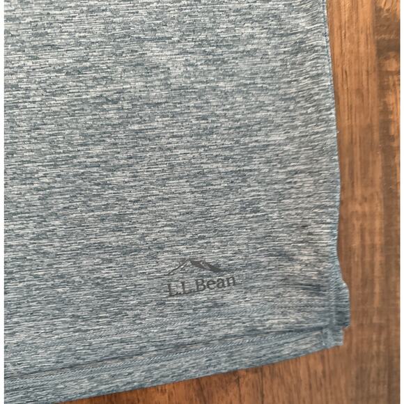 LL Bean Mens Ultralight Adventure Polo Gray Slightly Fitted XLT Tall - Picture 3 of 5